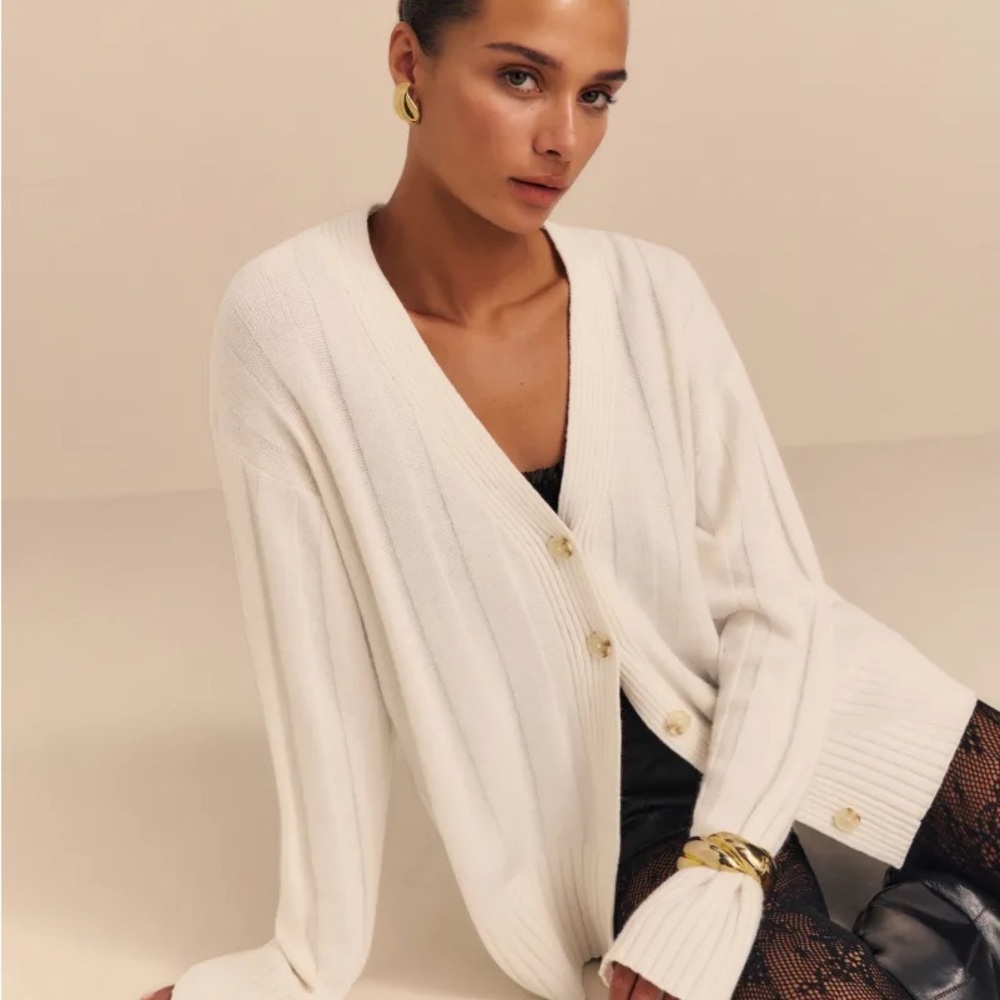 Reformation Capri Cashmere Cardigan